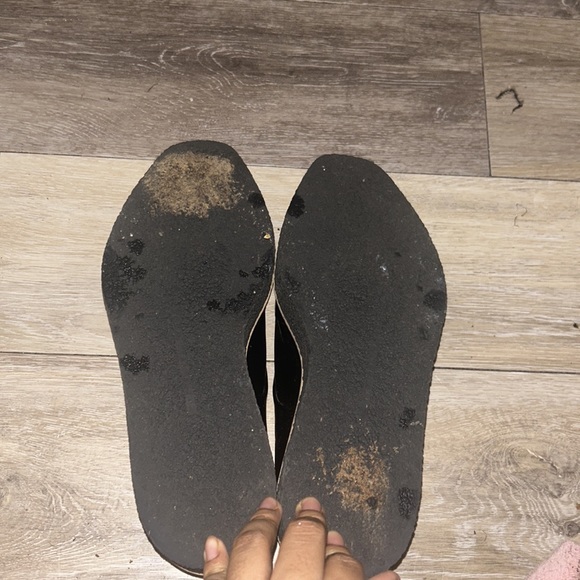 Zara Black platform tie shoes size 39 - Picture 3 of 3